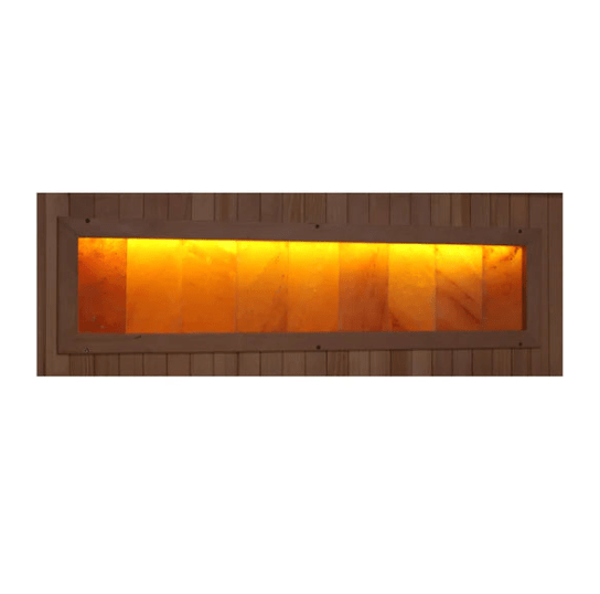 Golden Designs 1-2 Person Full Spectrum Infrared Sauna with Himalayan Salt Bar GDI-8010-03
