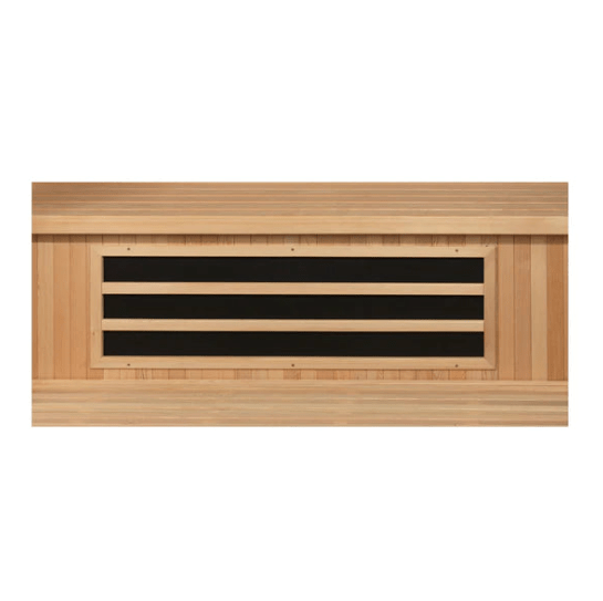 Golden Designs Dynamic Lugano 3-Person Full Spectrum Infrared Sauna DYN-6336-03 FS