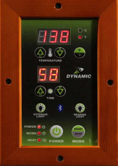 Golden Designs Dynamic Lugano 3-Person Full Spectrum Infrared Sauna DYN-6336-03 FS
