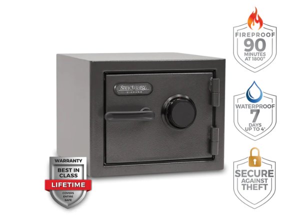 Sports Afield SA-DIA1-COM Sanctuary Diamond Series Home & Office Safe with Combo Lock