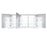 Krugg Svange 72″ X 36″ LED Medicine Cabinet w/Dimmer & Defogger 7236TLLR