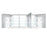 Krugg Svange 7236TLRR 72″ X 36″ Triple LED Medicine Cabinet w/Dimmer & Defogger