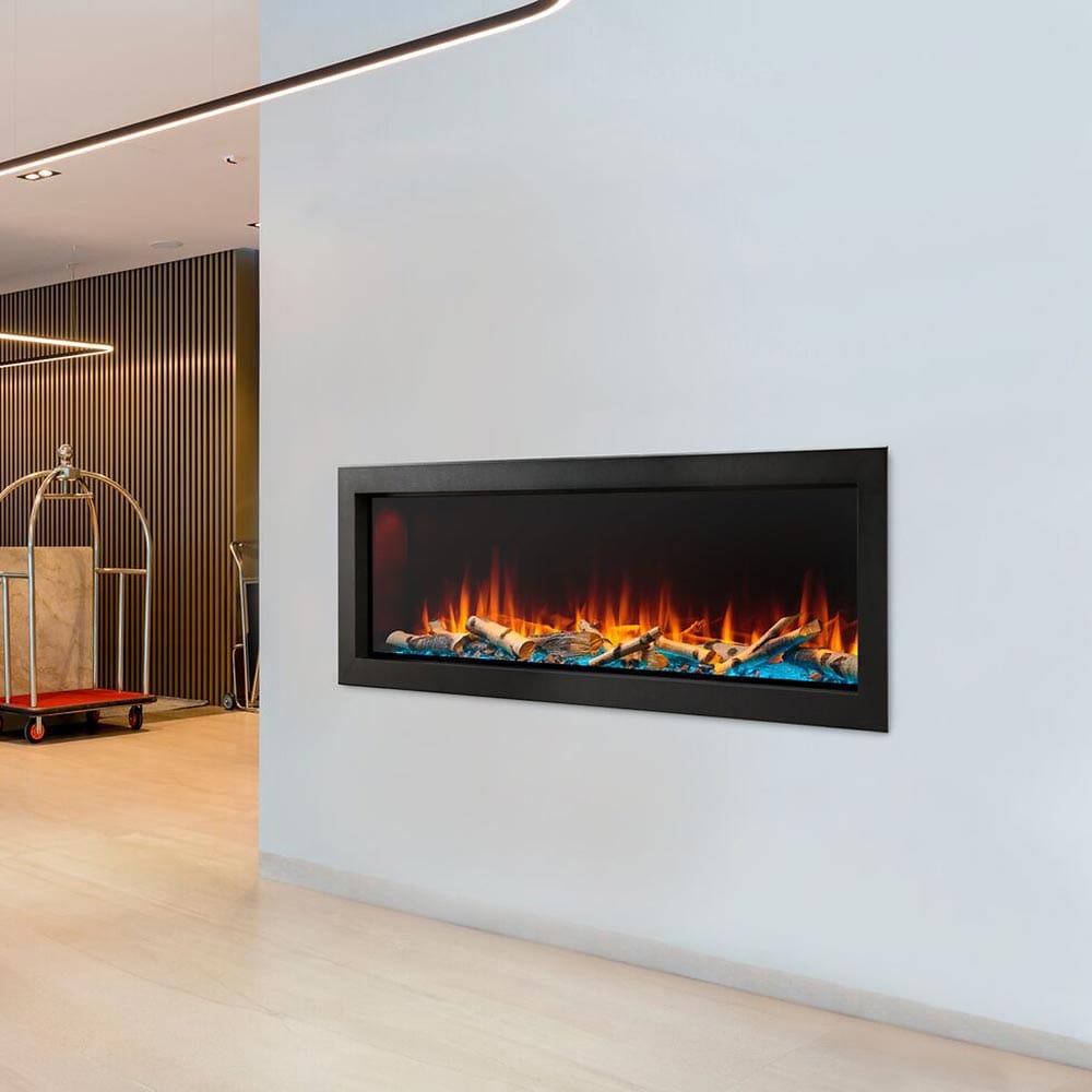 SimpliFire 55-in Forum Outdoor Linear Electric Fireplace SF-OD55