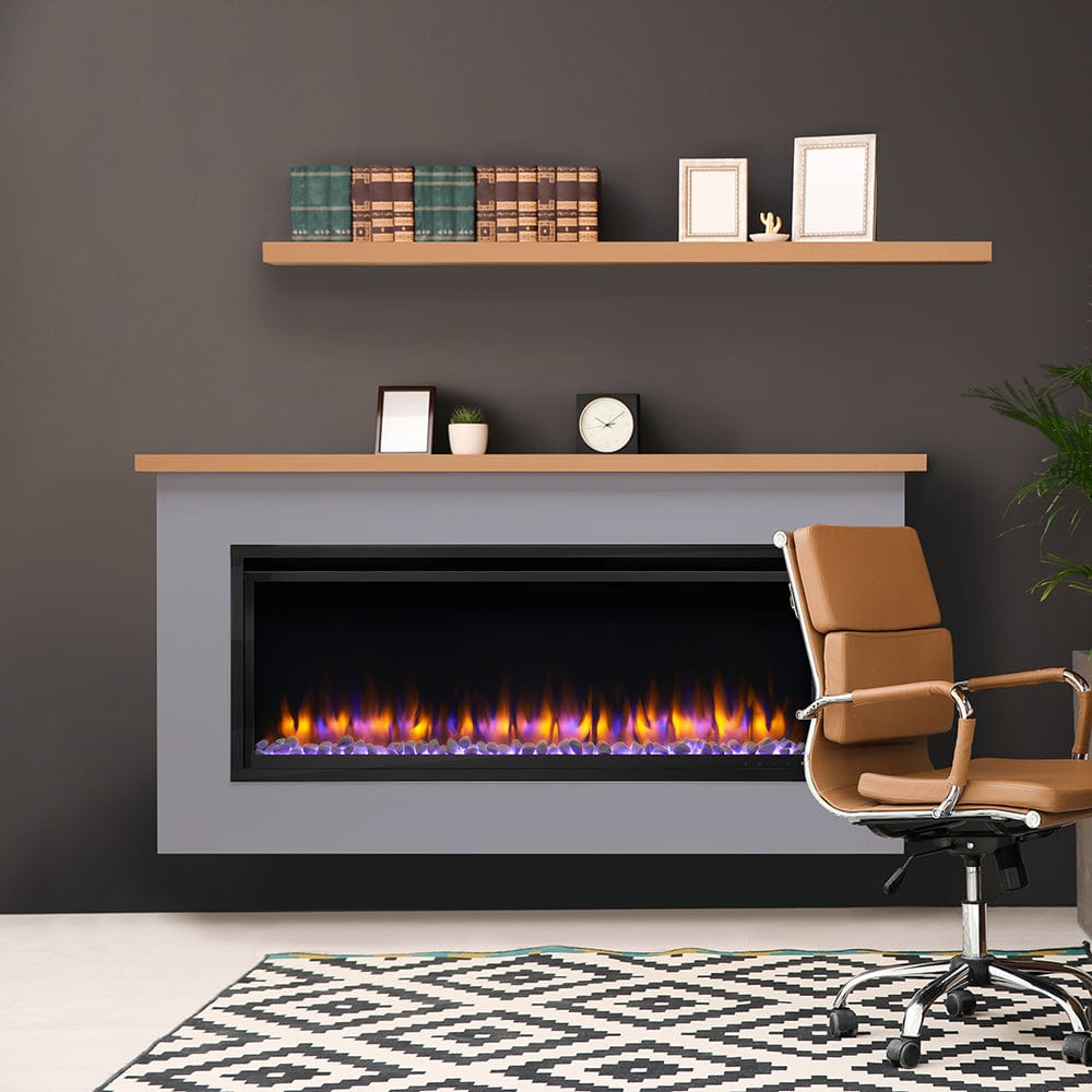 SimpliFire Boyd Ready-to-Finish Electric Fireplace Mantel Package  SF-ALLP50-BOKRT