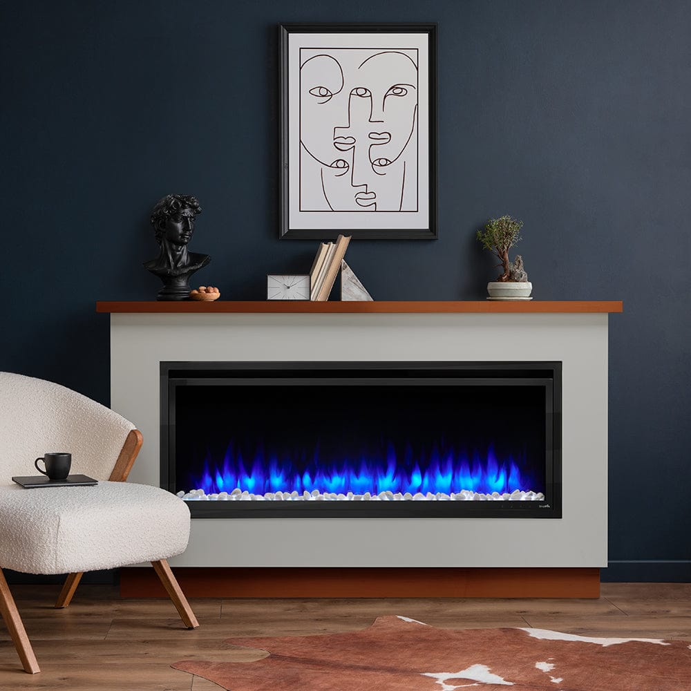 SimpliFire Boyd Ready-to-Finish Electric Fireplace Mantel Package  SF-ALLP50-BOKRT