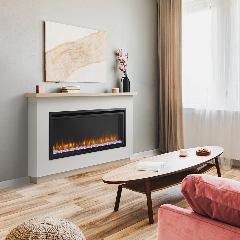 SimpliFire Boyd Ready-to-Finish Electric Fireplace Mantel Package  SF-ALLP50-BOKRT