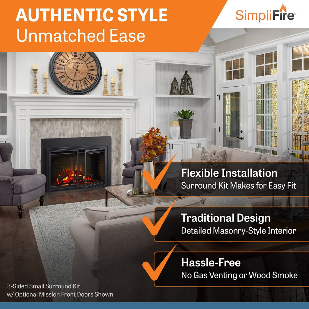 SimpliFire 30-In Electric Fireplace Insert  SF-INS30