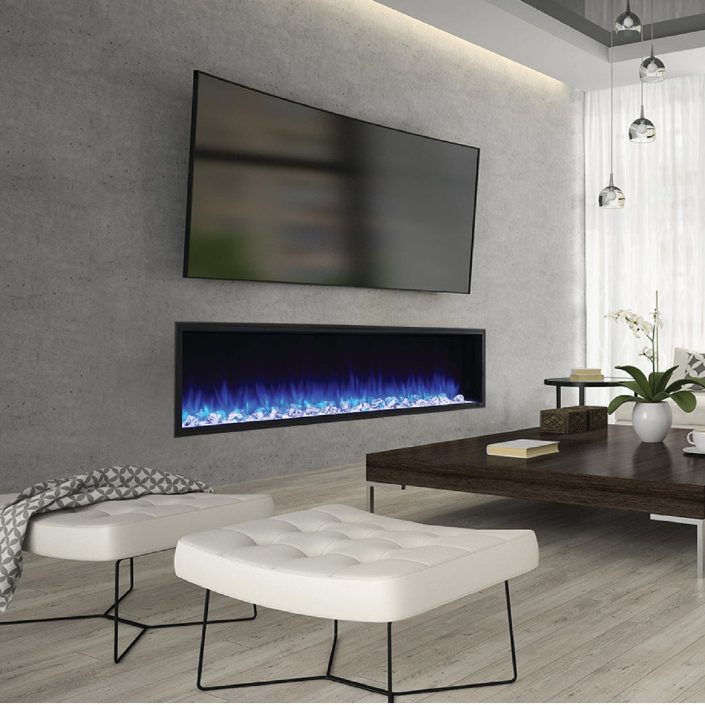 SimpliFire Scion Linear Recessed Smart Electric Fireplace  SF-SCN55