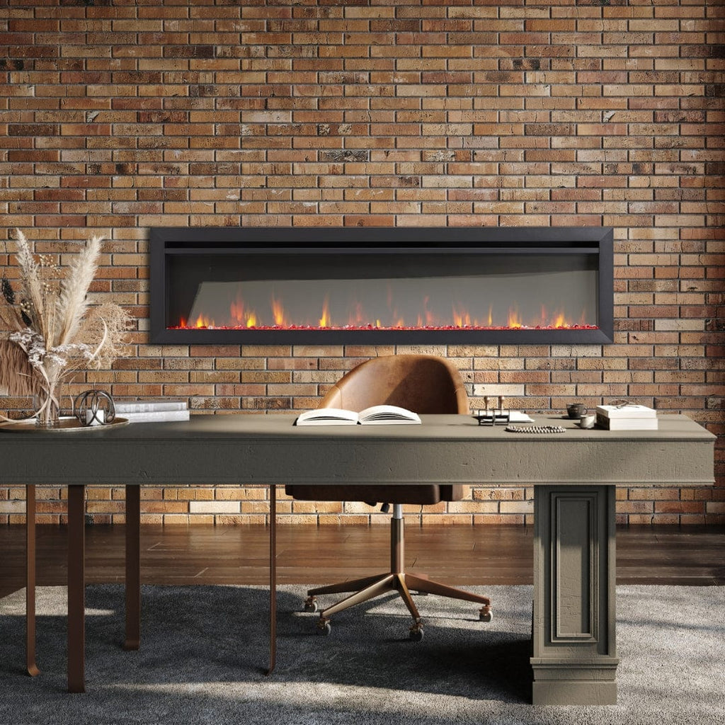 SimpliFire Allusion Slim Linear Electric Fireplace SF-ALLS72