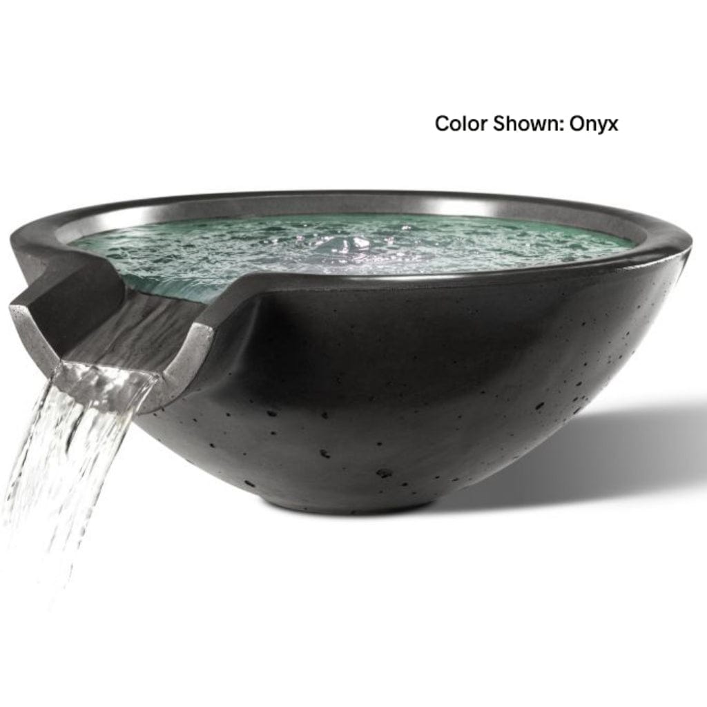 Slick Rock Concrete 30" Camber Round Water Bowl