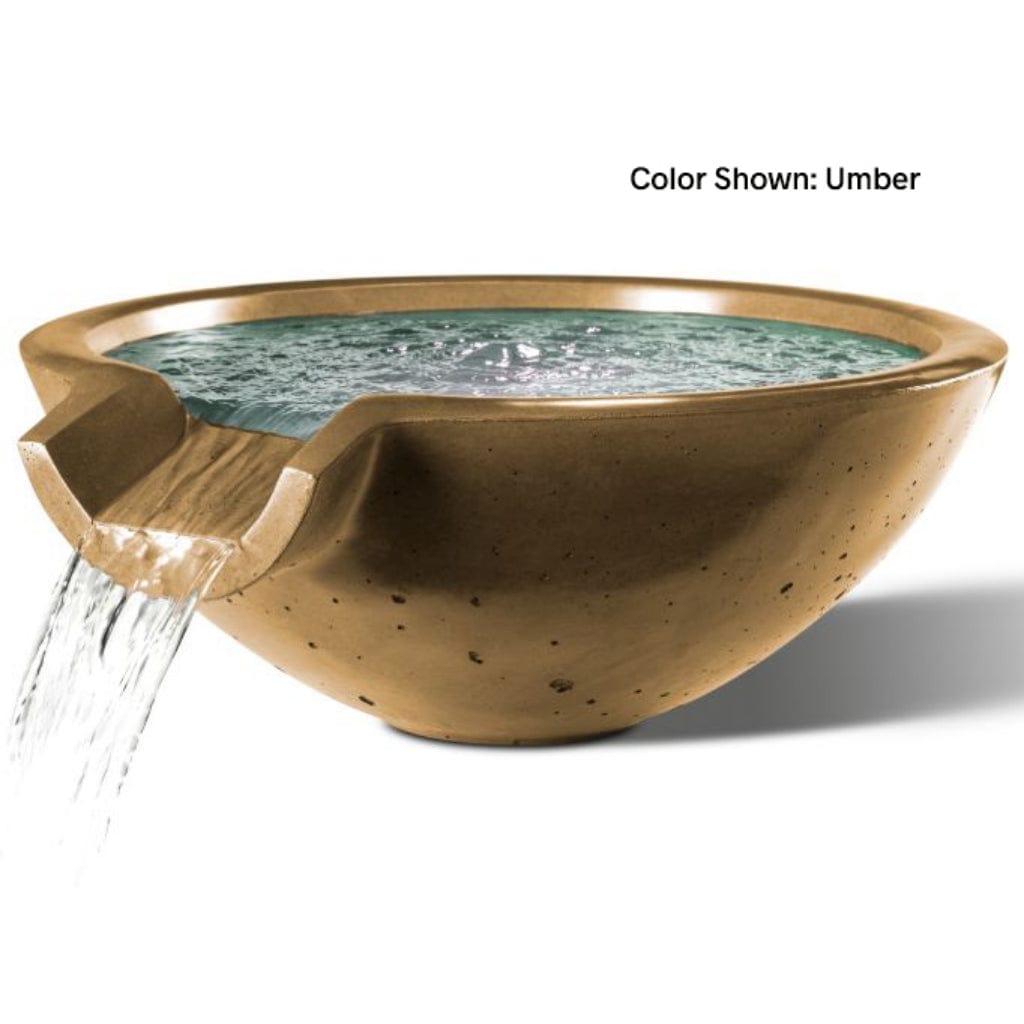 Slick Rock Concrete 30" Camber Round Water Bowl