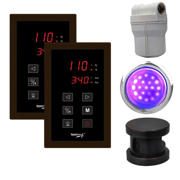 SteamSpa Royal Touch Panel Control Kit in Oil Rubbed Bronze RYTPKOB