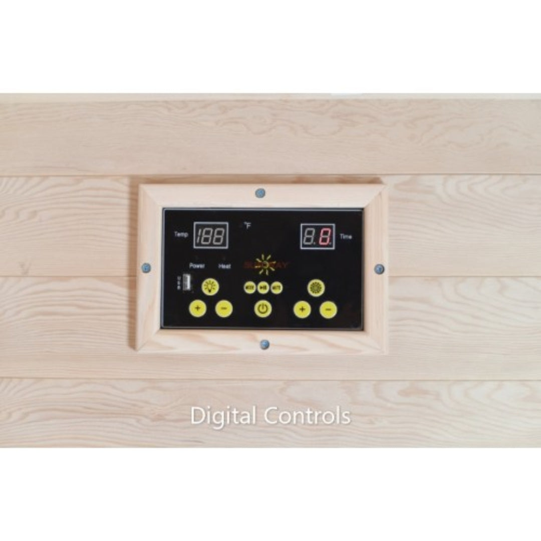 Sunray Saunas HL200D3 Burlington 2 Person Sauna