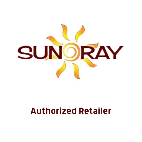 SunRay Denali 4-Person Contemporary Outdoor Sauna with Harvia Heater HL400D5