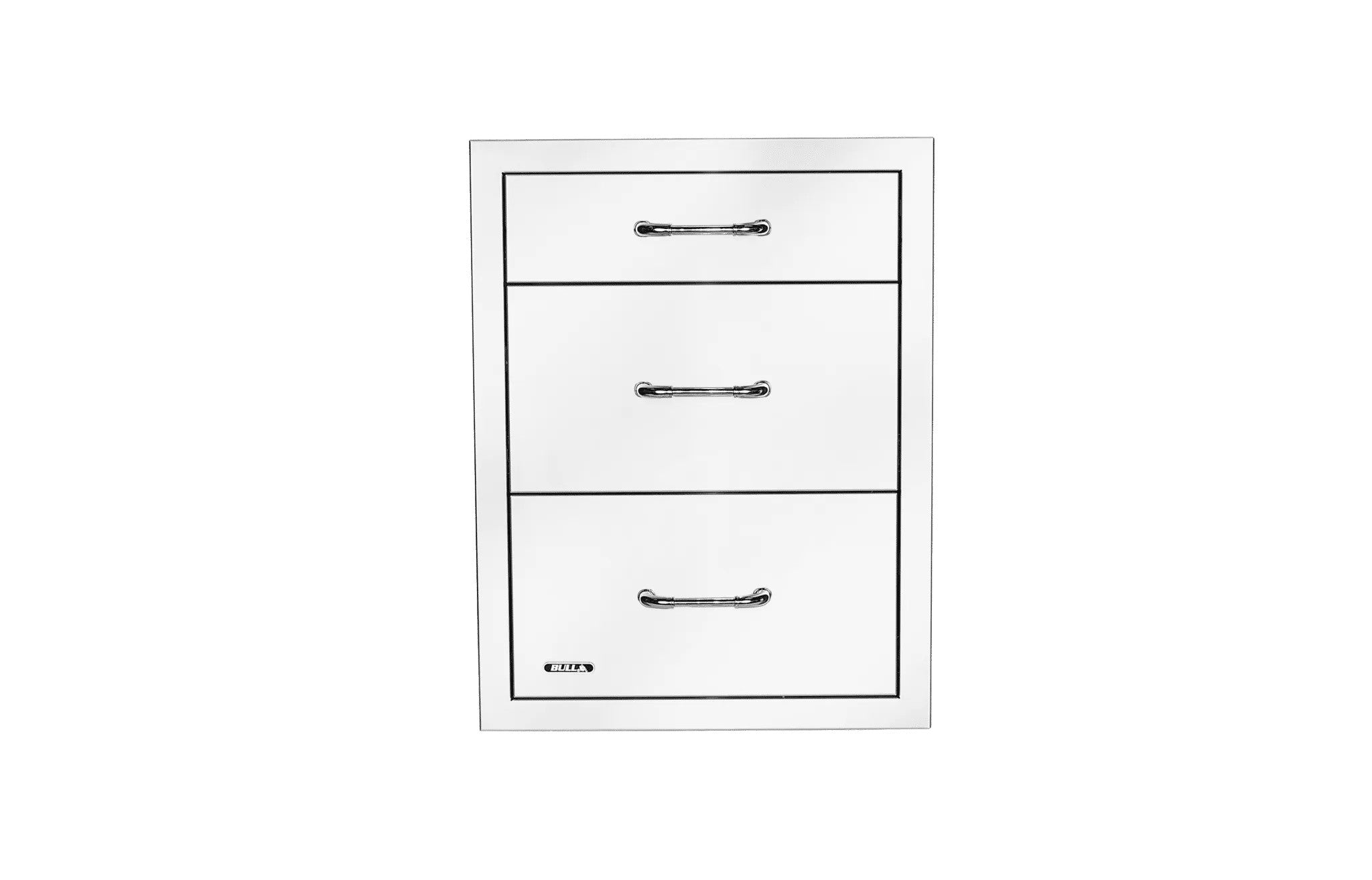 Bull BBQ Stainless Steel Triple Drawer System With Reveal 58120
