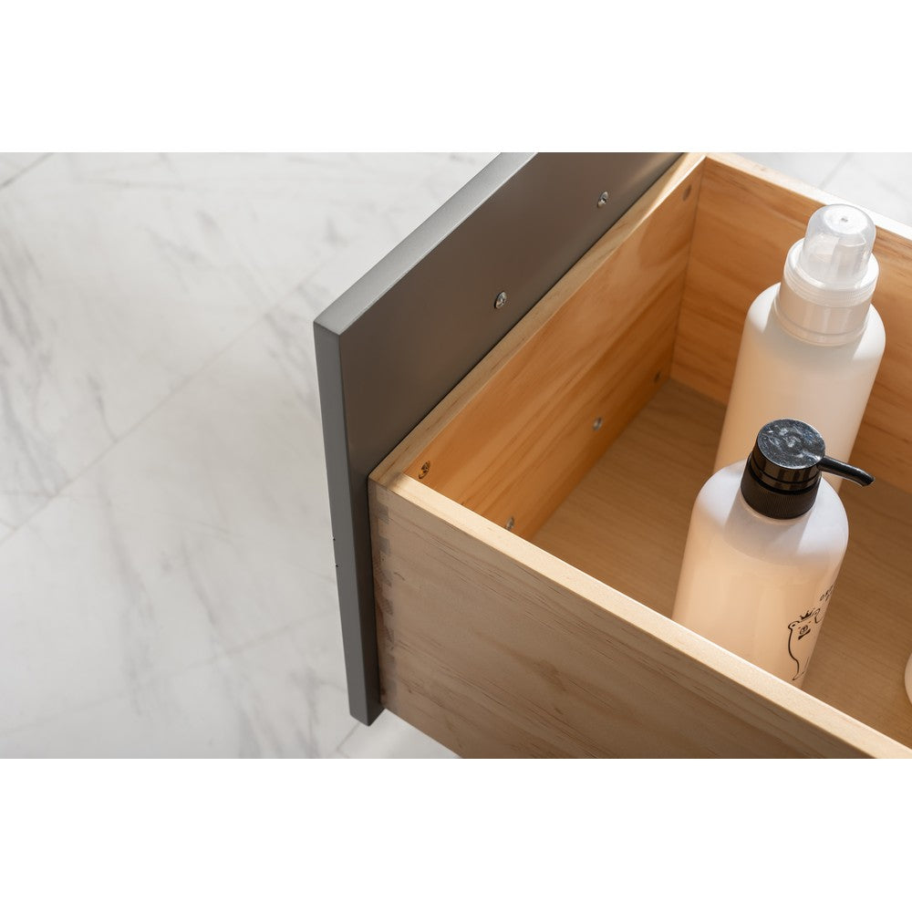 Design Element V01-42-GY Valentino 42 Inch Single Vanity