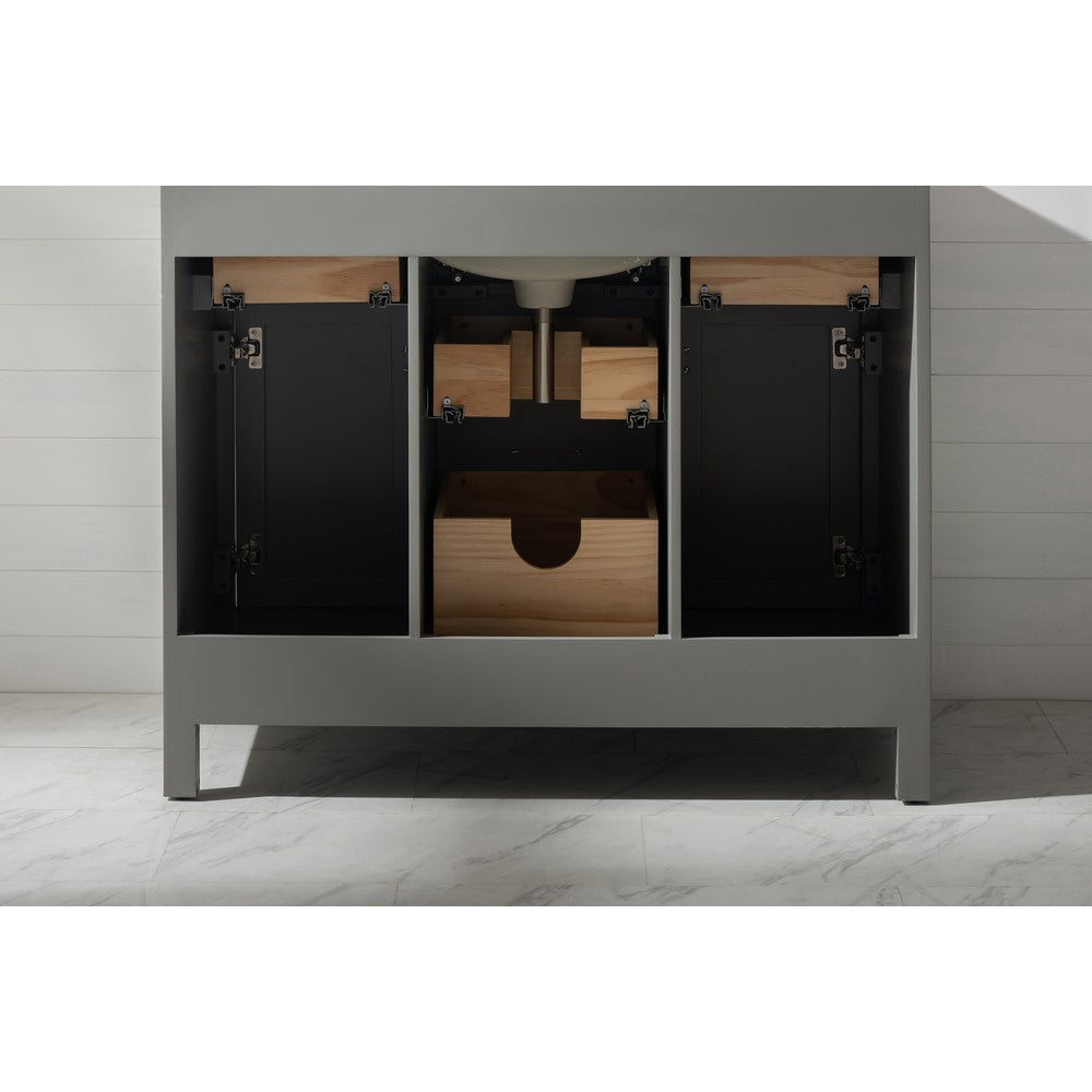 Design Element V01-42-GY Valentino 42 Inch Single Vanity