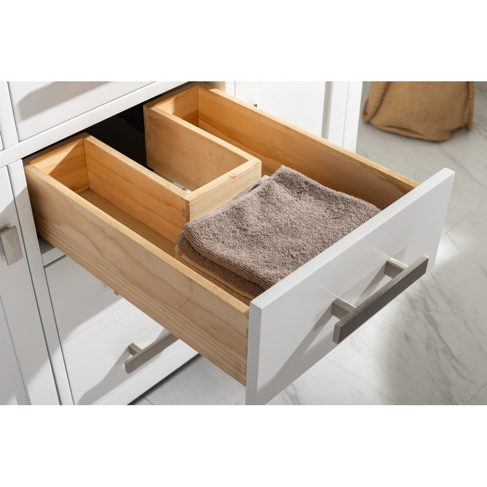 Design Element V01-42-WT Valentino 42 Inch Single Vanity