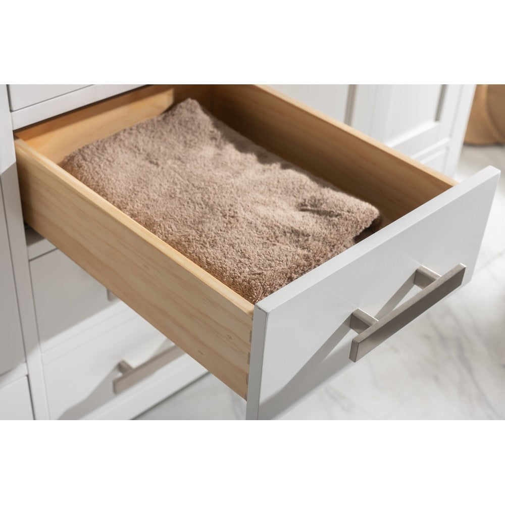 Design Element V01-60-WT Valentino 60 Inch Double Vanity