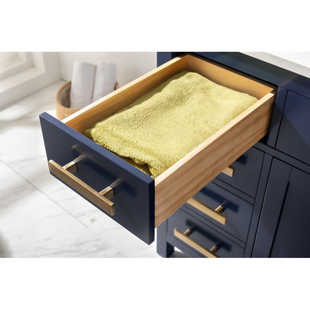 Design Element V01-84-BLU Valentino 84 Inch Double Sink Vanity