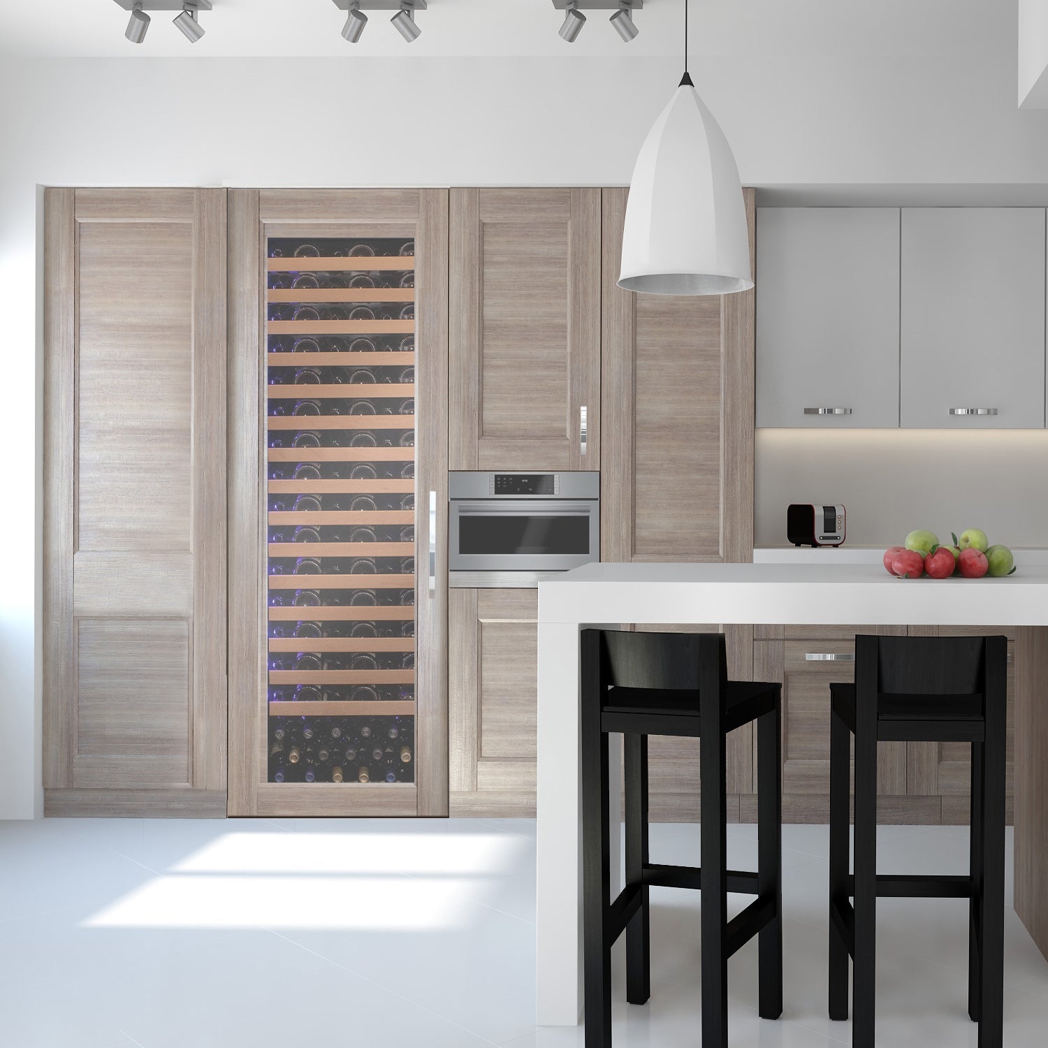 Allavino 107 Bottle Single Zone Panel Ready Wine Refrigerator AO VCWR-107PRS-1R