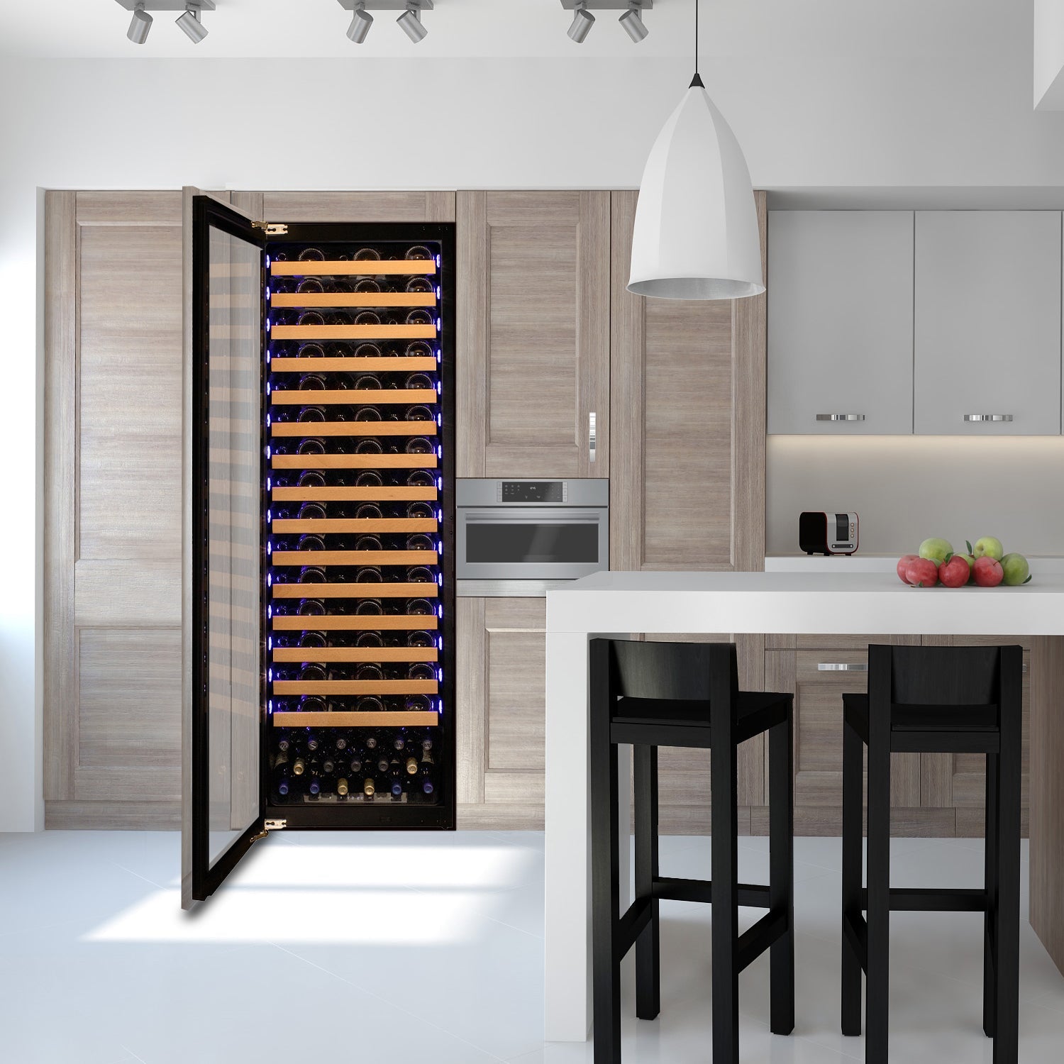 Allavino 107 Bottle Single Zone Panel Ready Wine Refrigerator AO VCWR-107PRS-1R