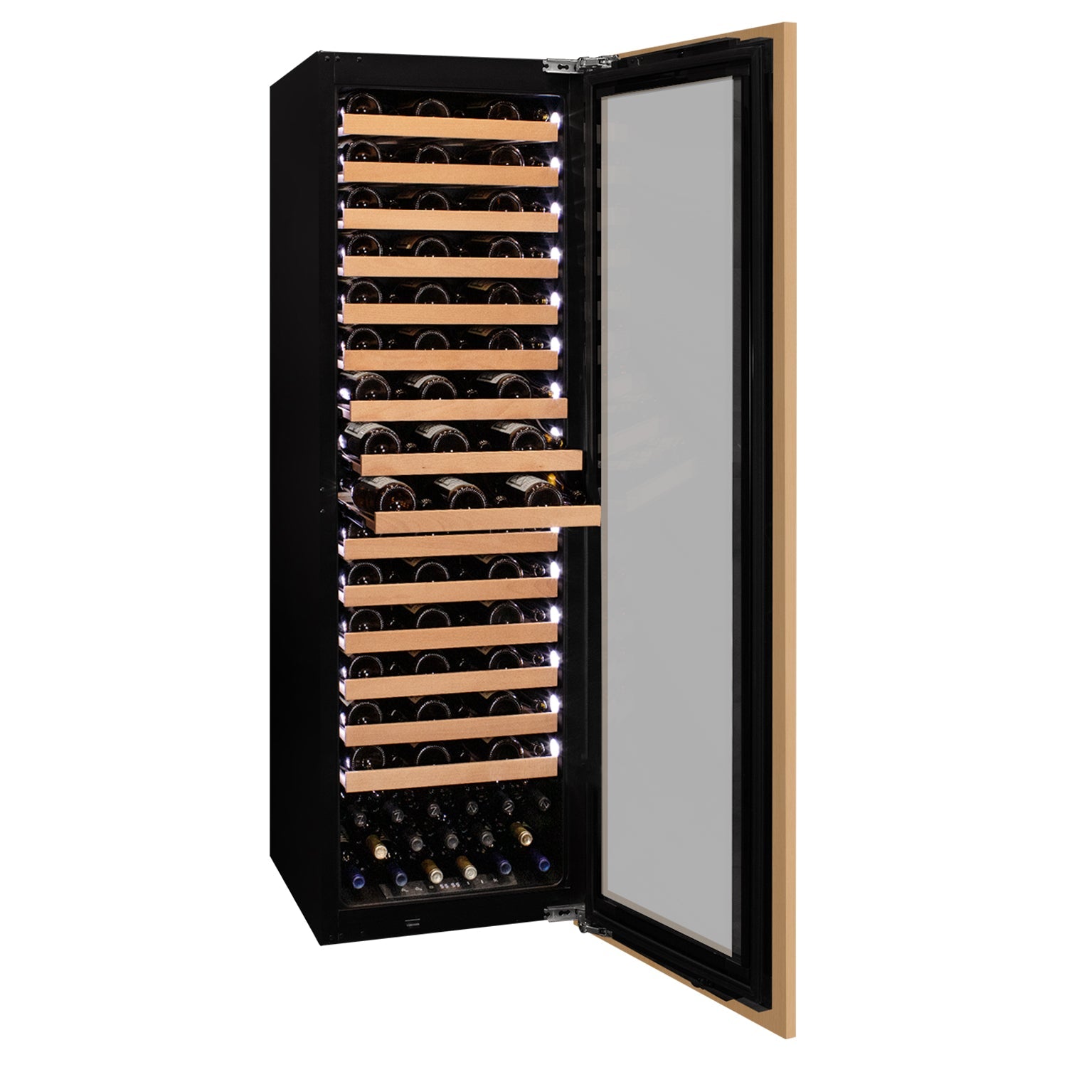 Allavino 107 Bottle Single Zone Panel Ready Wine Refrigerator AO VCWR-107PRS-1R