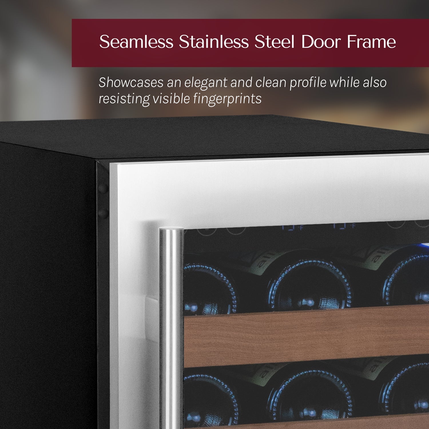 Allavino 30" Side-by-Side Single Zone Wine Refrigerator and Single Tap Kegerator  BF VS15-1WK