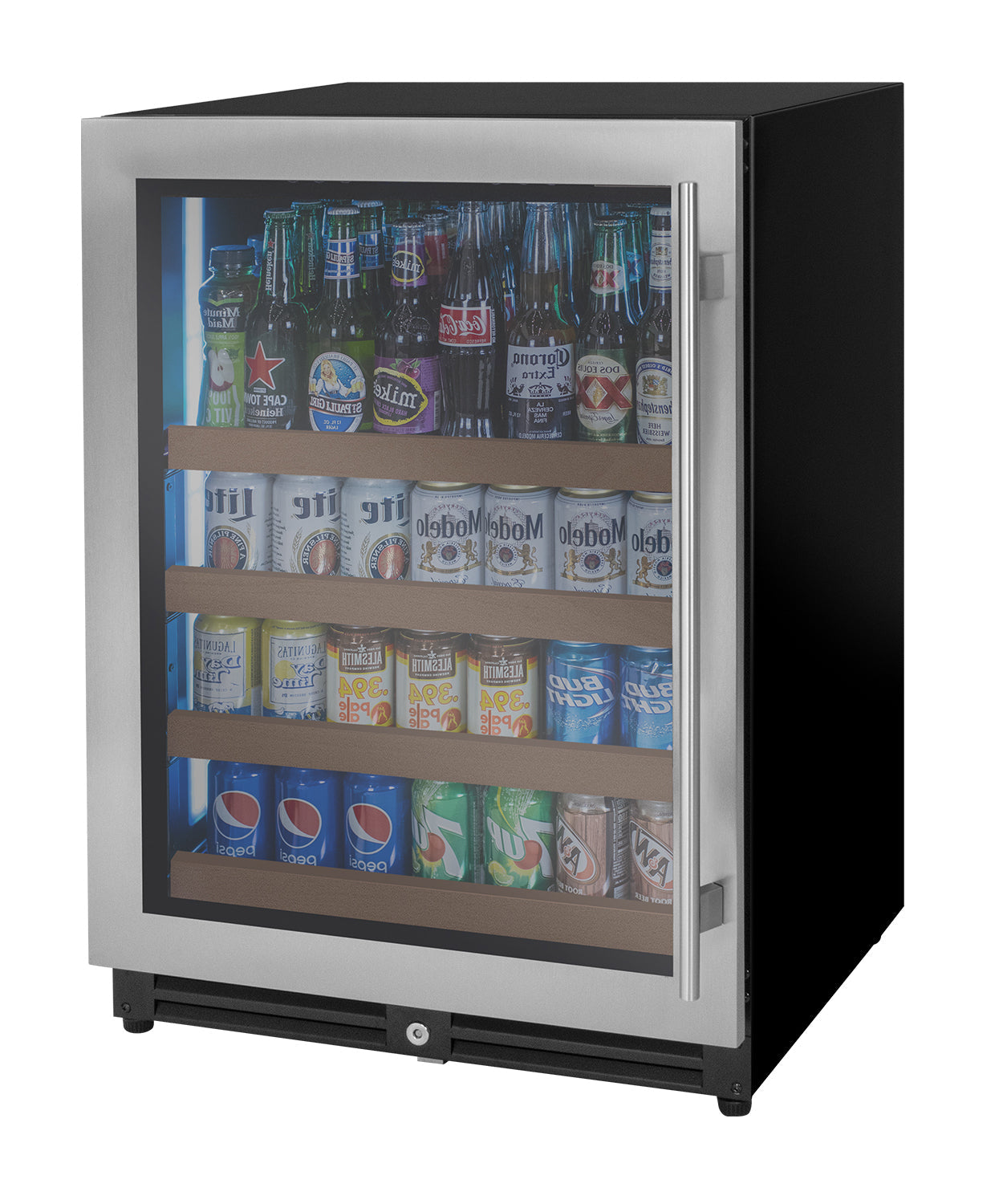 Allavino 24" Wide Reserva Series Stainless Steel Left Hinge Beverage Center  AO VSBC24L-SSL