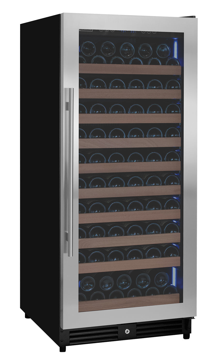Allavino Reserva Series 119 Bottle 55" Tall Single Zone Right Hinge Stainless Steel Wine Refrigerator AO VSW11955S-1SR