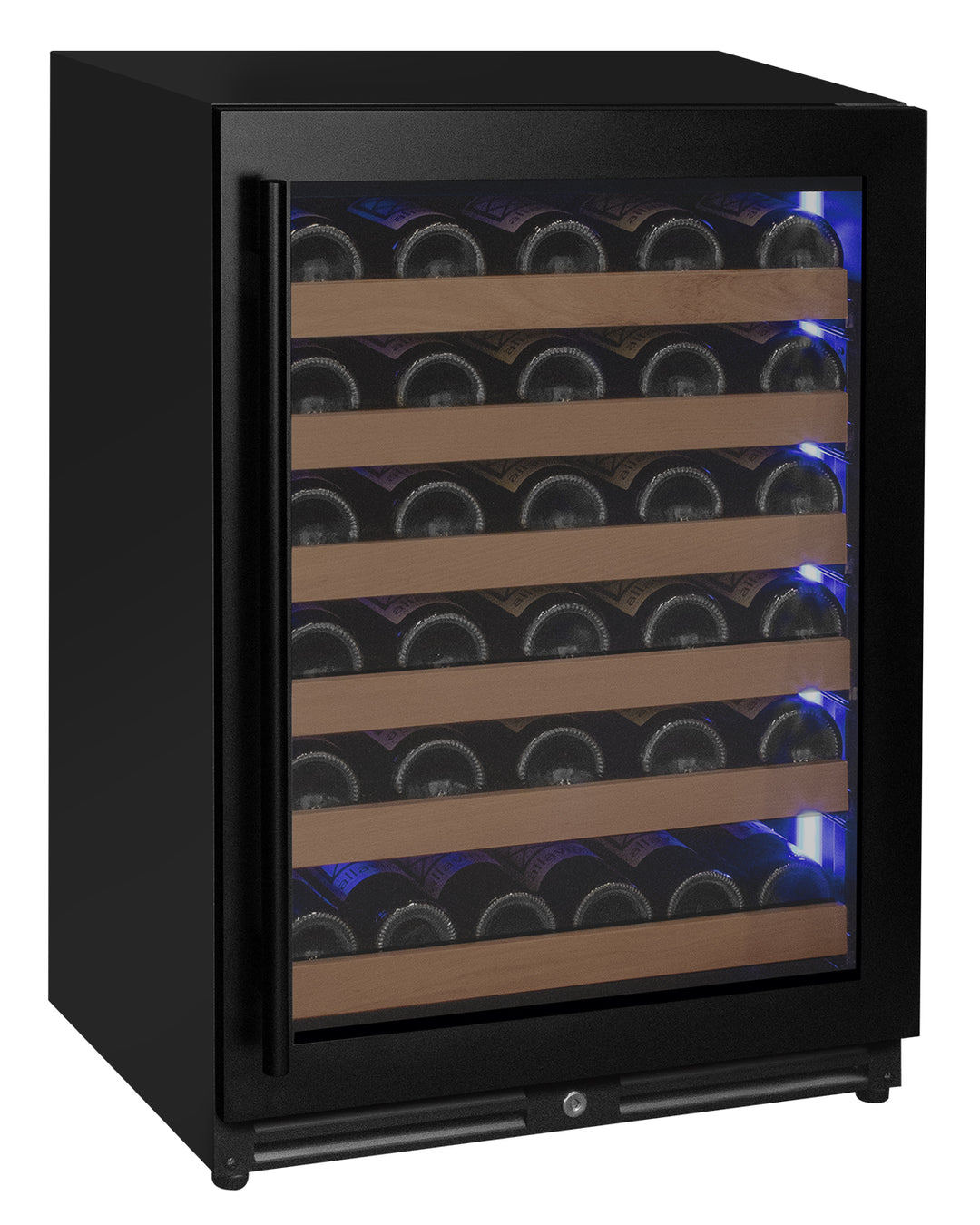 Allavino Reserva Series - 51 Bottle Single Zone Built-in Luxury Wine Refrigerator with Black Door - Right Hinge AO VSW5134S-1BR
