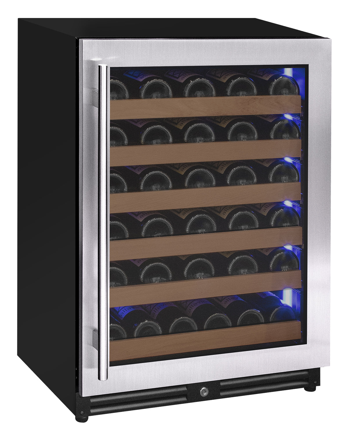 Allavino Reserva Series - 51 Bottle Single Zone Built-in Luxury Wine Refrigerator with Stainless Steel Door - Right Hinge AO VSW5134S-1SR