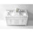 Ancerre Designs Aspen Double Bath Vanity Set Italian Carrara White Marble Vanity Top