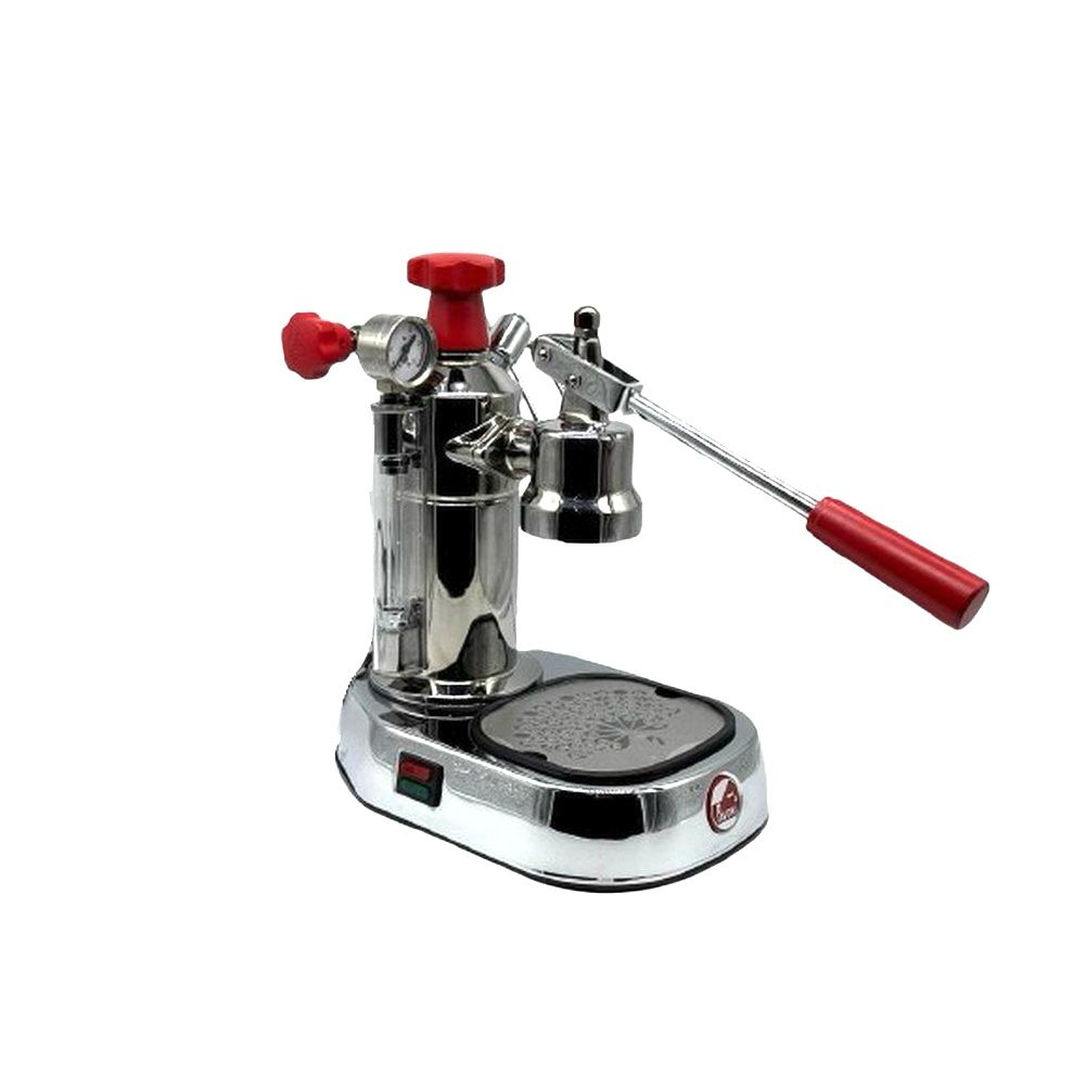 La Pavoni Europiccola w/Gauge - Special Red - EPC-8SR