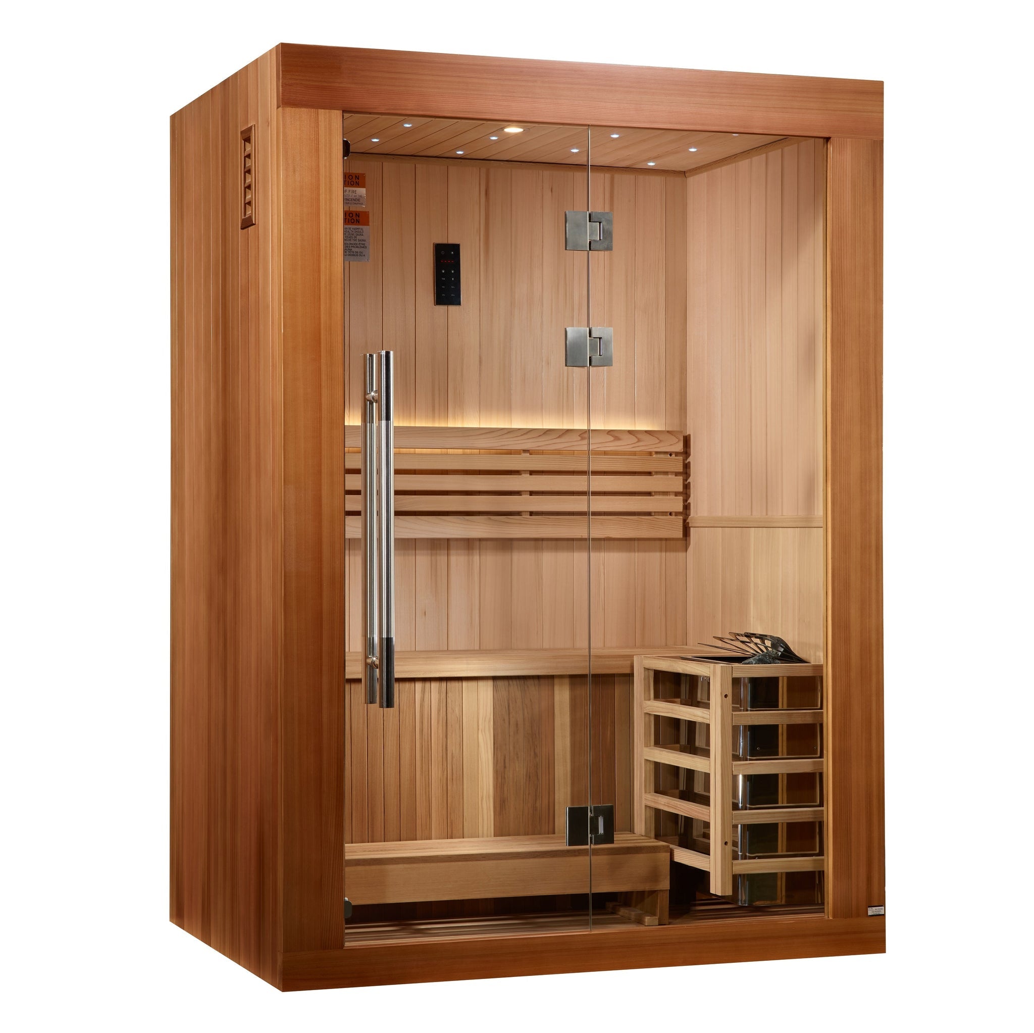 Golden Designs Sundsvall Edition 2-Person Traditional Steam Sauna  GDI-7289-02