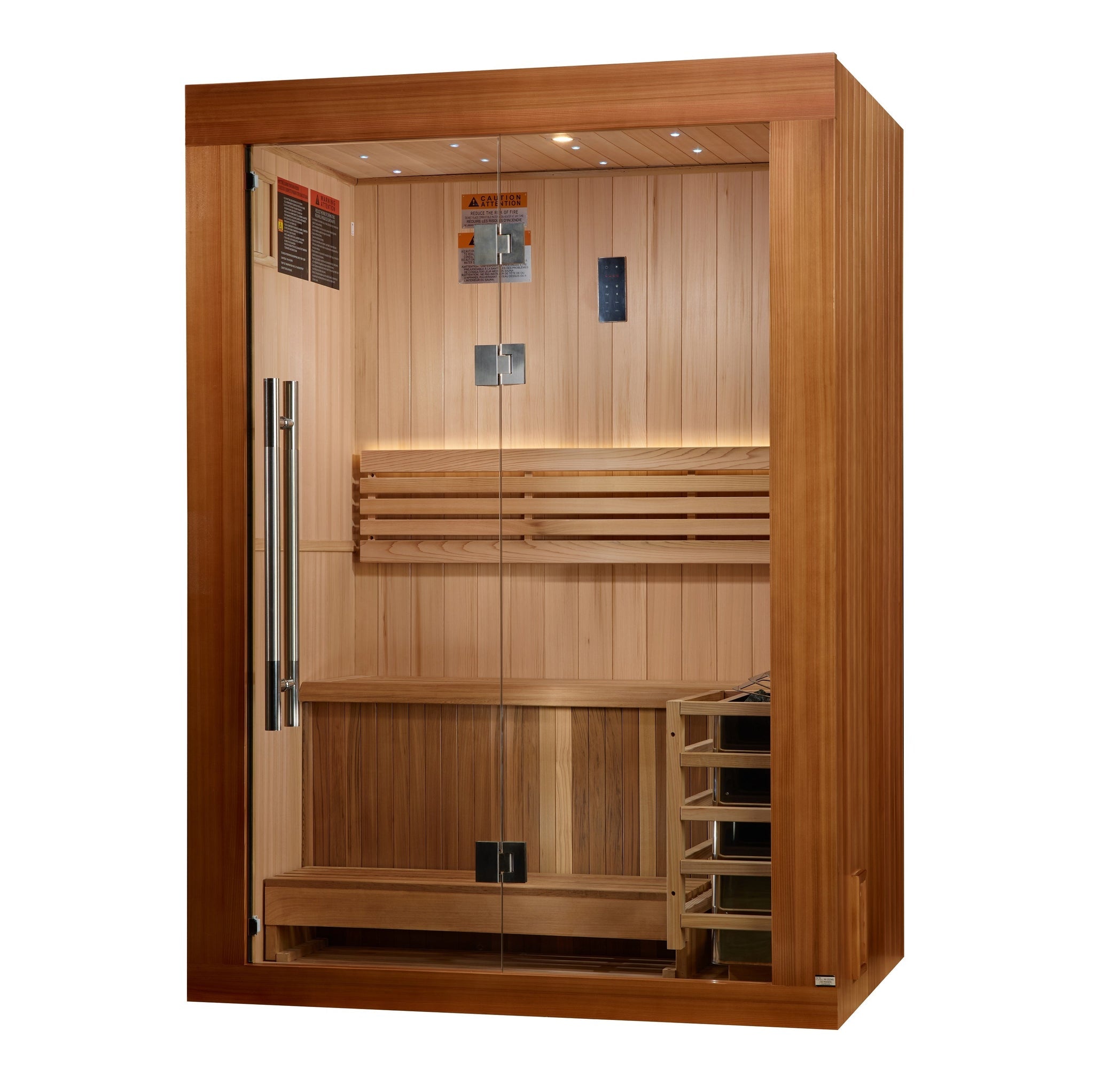 Golden Designs Sundsvall Edition 2-Person Traditional Steam Sauna  GDI-7289-02