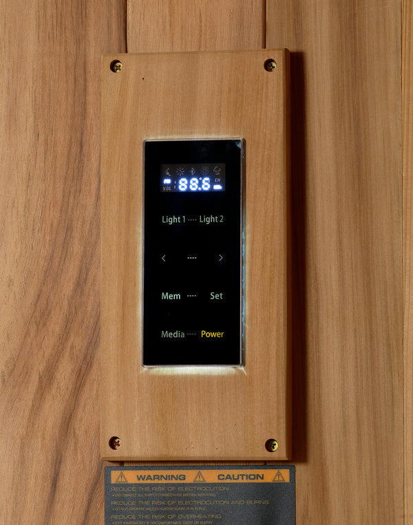 Golden Designs Sundsvall Edition 2-Person Traditional Steam Sauna  GDI-7289-02