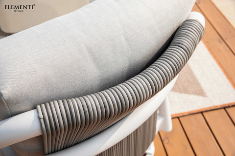 Santorini Outdoor Aluminum Swivel Chair with Sunbrella® Cushions (OS-2501W)