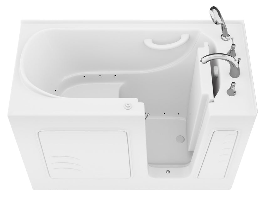 ANZZI Value Series 26" x 53" Therapeutic Walk-In Tub AZB2653RWA