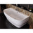 ANZZI Bank Series 5.41 ft. Freestanding Bathtub with Deck Mounted Faucet  FT-FR112473CH