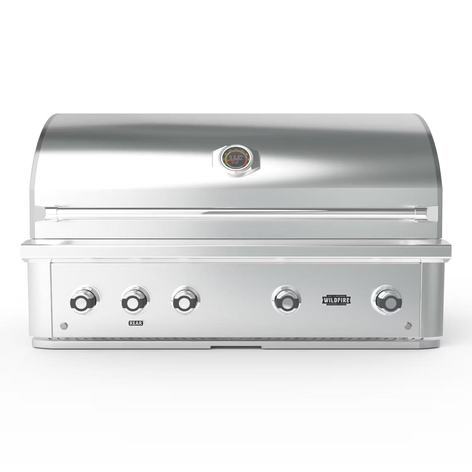 Wildfire Ranch Pro 4 Burner Built-In 304 SS Propane Grill - WFPRO42G-SS-LP