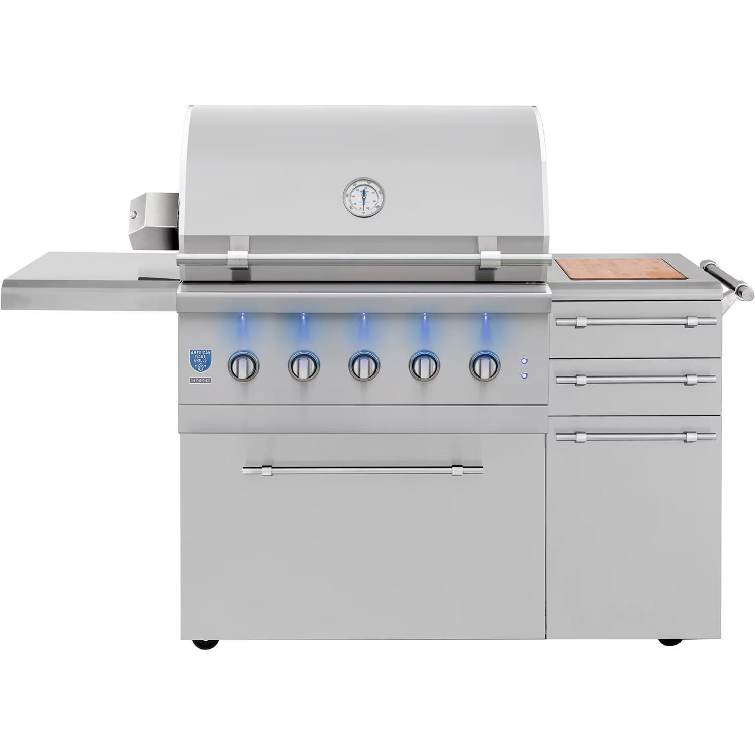 American Made Grills Encore Freestanding Hybrid Grill - ENCFS36-LP
