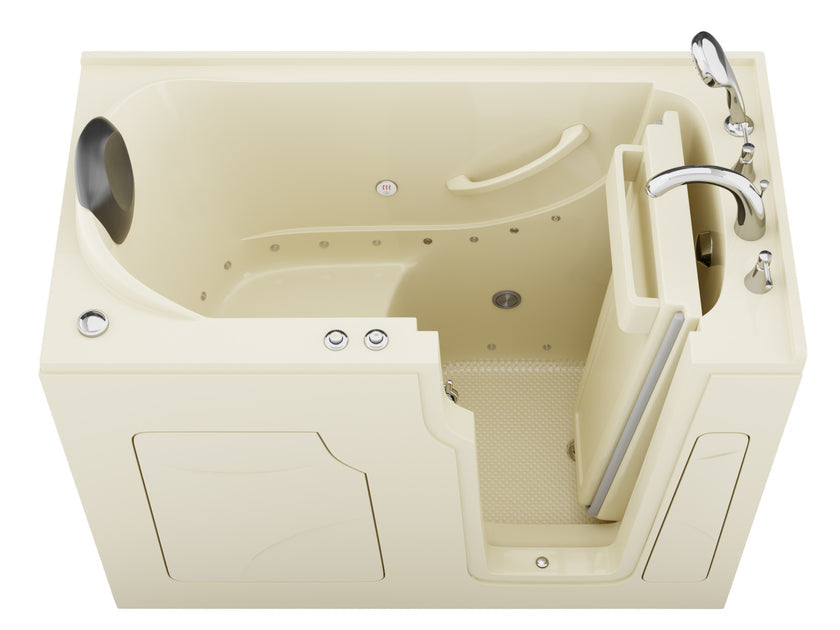 ANZZI Premier Walk-In Therapeutic Tub with Dual Hydrotherapy AZ2853RWA-CP