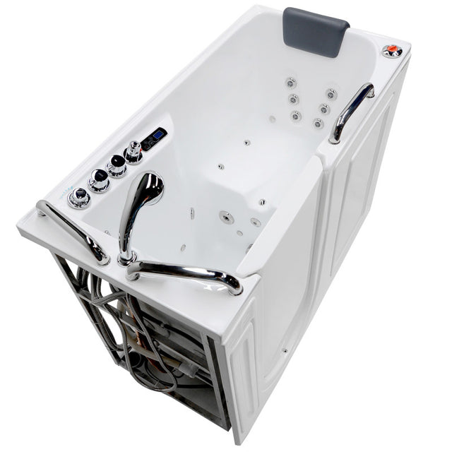 ANZZI Walk-In Therapeutic Tub with Dual Hydrotherapy 2753WIRWD