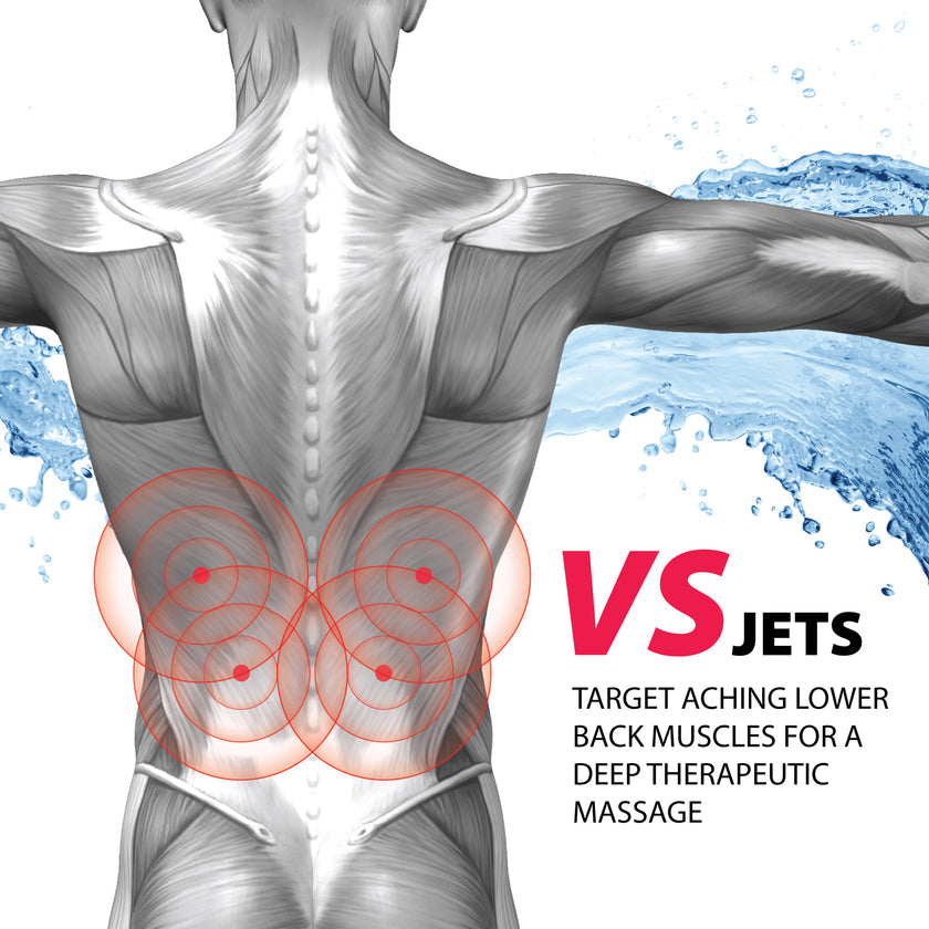 ANZZI Coupe Series 30" x 52" Therapeutic Walk-In Tub Dual Hydrotherapy AZ3053LBA