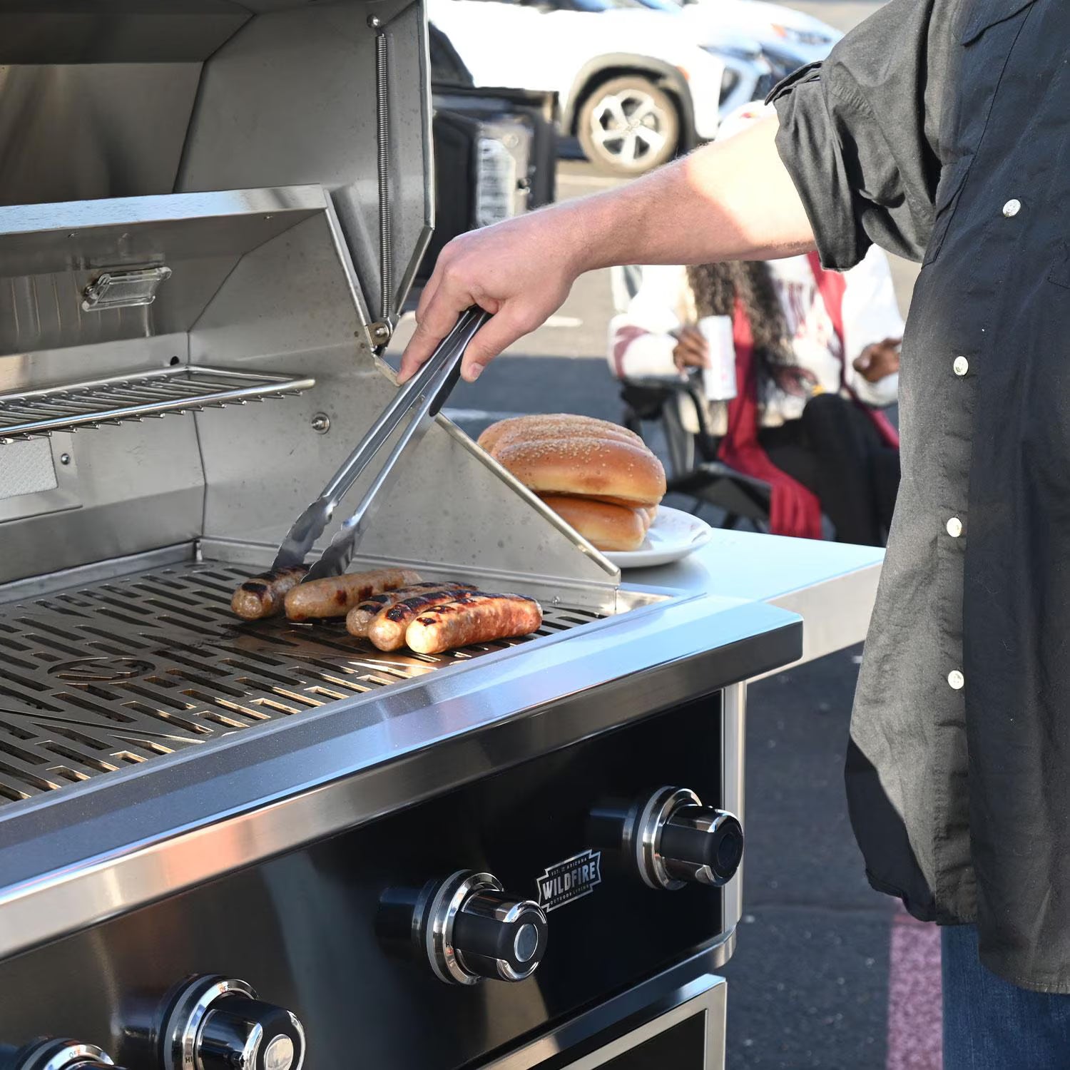 Wildfire Ranch Pro 4 Burner Built-In 304 SS Propane Grill - WFPRO42G-SS-LP