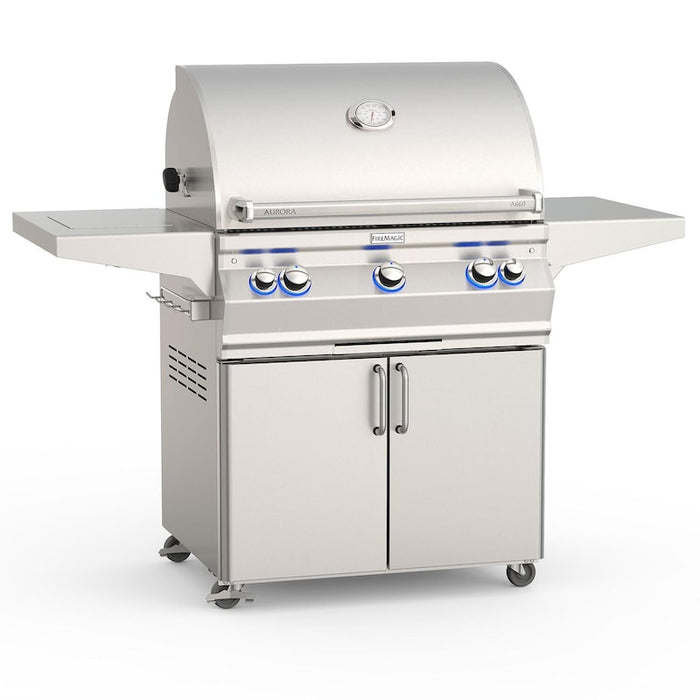 Fire Magic Aurora A660s 30-Inch Propane Grill w/ Analog Thermometer - A660S-7EAP-61