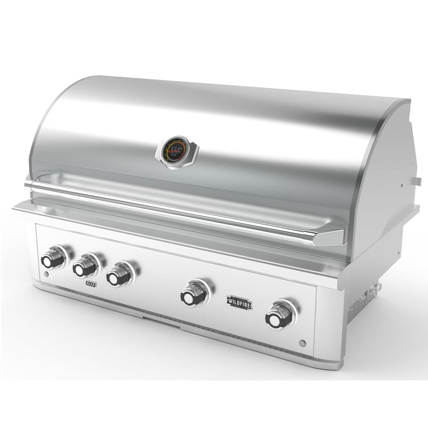 Wildfire Ranch Pro 4 Burner Built-In 304 SS Propane Grill - WFPRO42G-SS-LP