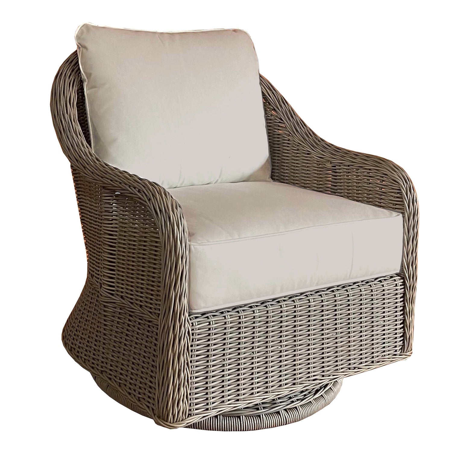 Padmas Capri Outdoor Swivel Chair - Sand OL-CAP28R-SND