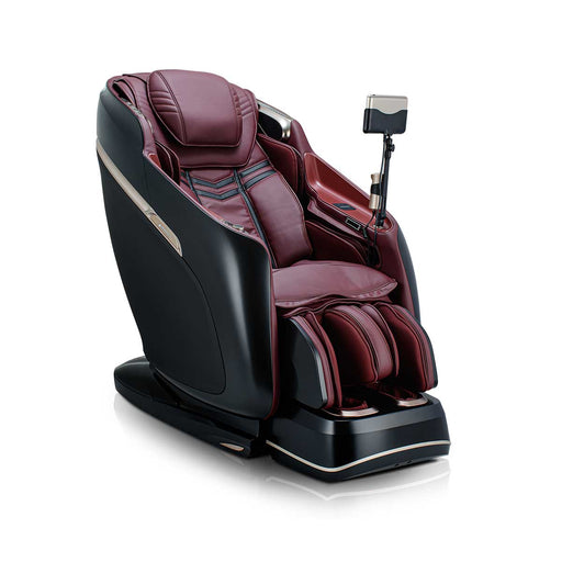 JPMedics KaZe Massage Chair - Black & Burgundy